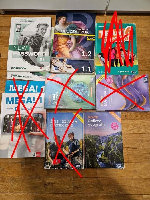Książki do 1 klasy liceum