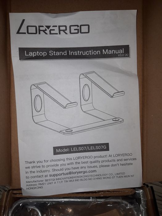 !! Podstawka pod laptopa 10-15.6" Lorergo !!