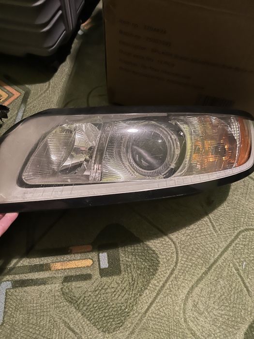 Lampa reflektor prawy Volvo S40 2007
