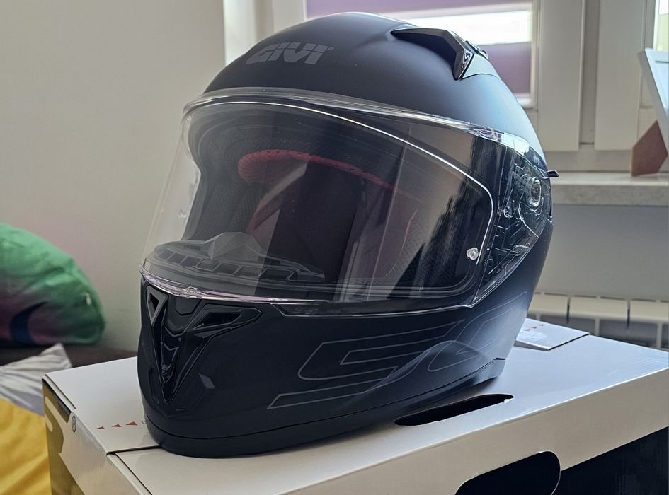 Kask motocyklowy integralny GIVI 50.9 Solid Matt Black, rozm. L