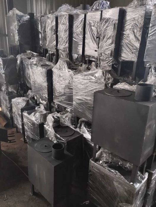 ККД 80%! Буржуйка с теплообменником, печь, булерьян, булерян, ЗАВОД