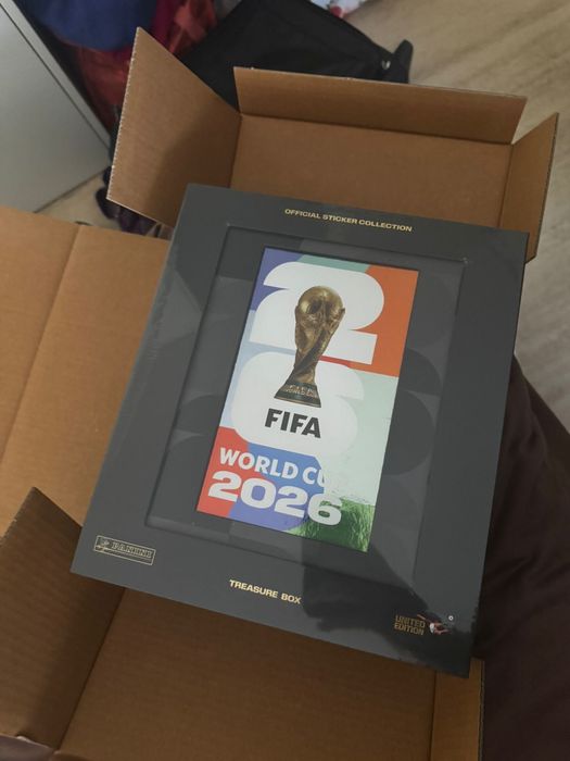 Treasure Box Panini Mundial FIFA 2026 United Edition