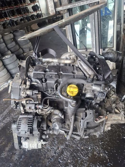 SILNIK RENAULT LAGUNA II 1,9DCI 130KM F9QE804 KOMPLETNY Z OSPRZETEM
