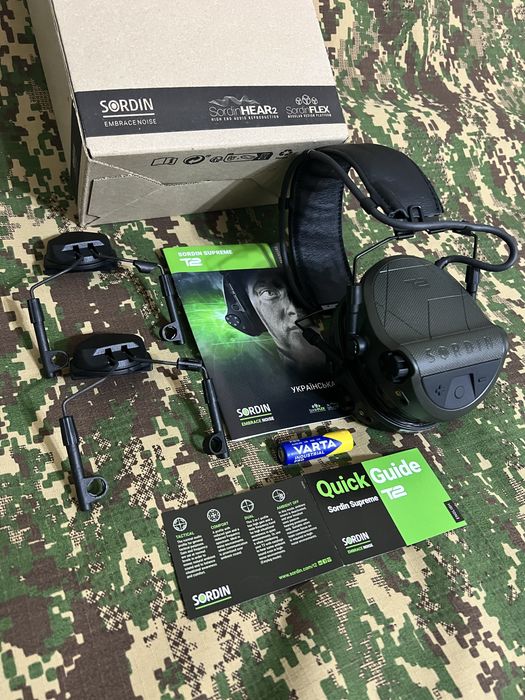 Активні навушники Sordin Supreme T2 Headband, оригінал Швеція‼️