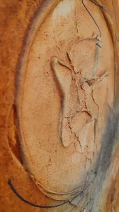 Quadro em tela abstracto cores suaves