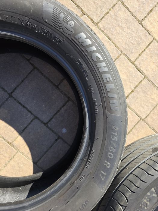 Sprzedam opony215/60r17 letnie Michelin Primacy 4