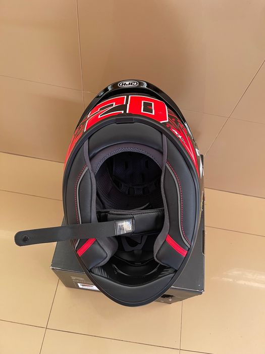 Capacete HJC RPHA 1 quartararo réplica Mc1