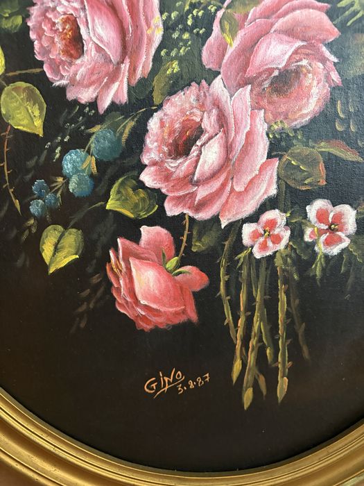 Quadro pintado a mão