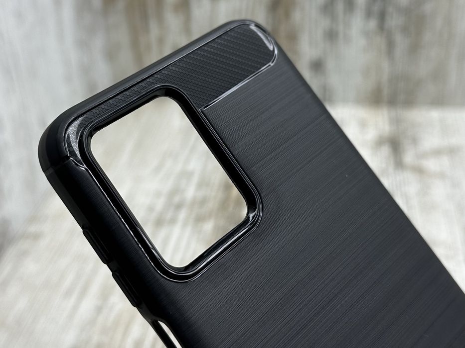 Чехол ударопрочный Carbon TPU на Motorola G84/ G54/ G14 Чохол Moto