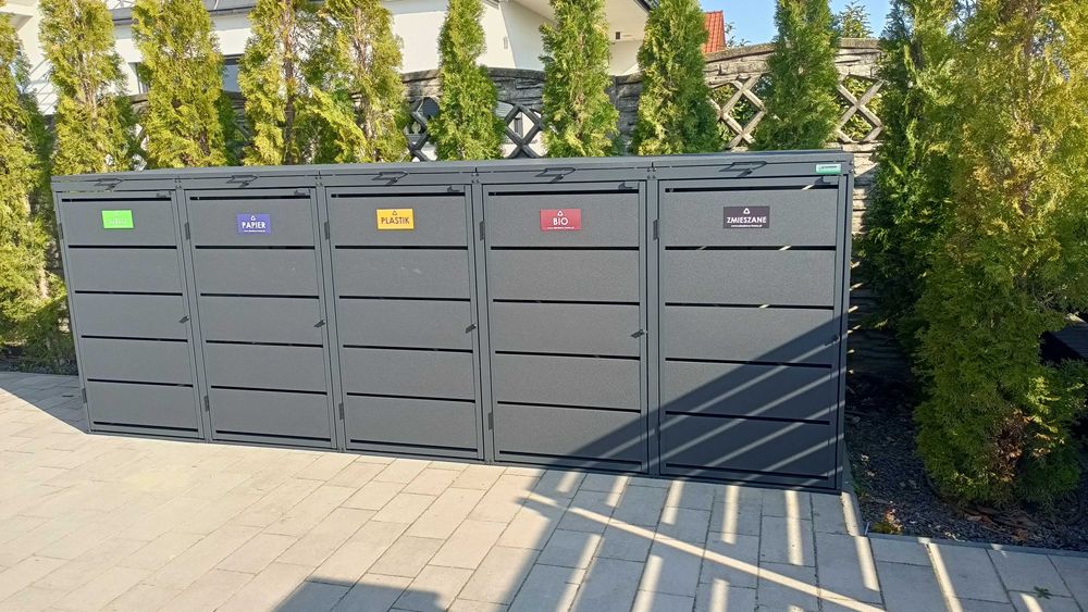 Obudowa Zabudowa Kosza Wiata Śmietnikowa  Domek Narzędziowy Garaż