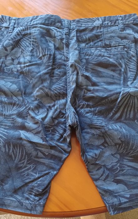 Bermudas estampadas Azuis