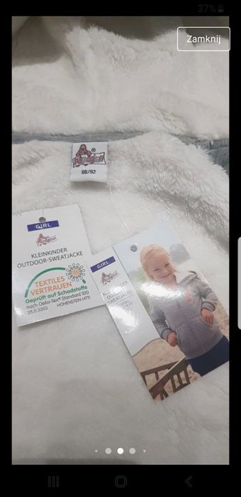 Nowa bluza dziewczęca