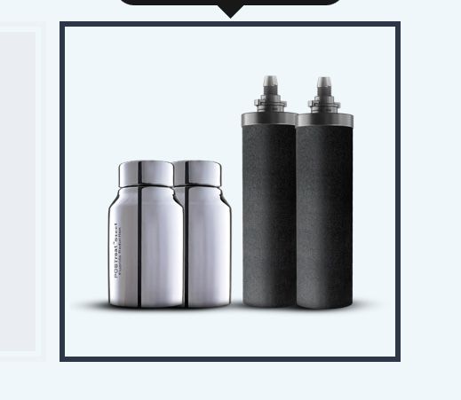 Filtro de agua por gravidade phoenix