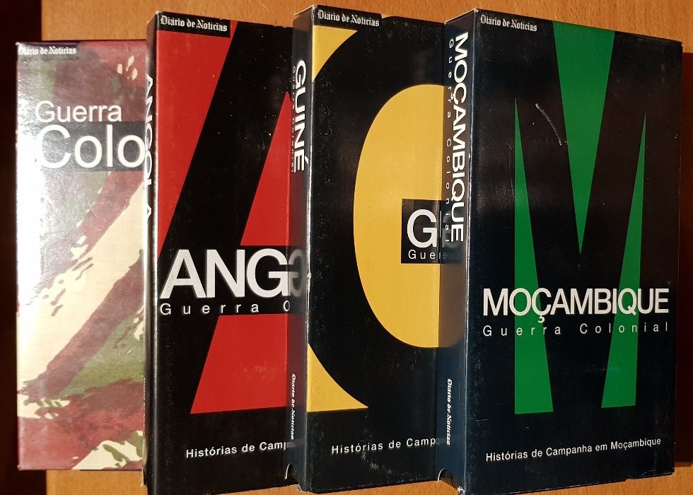 Guerra Colonial - 4 VHS