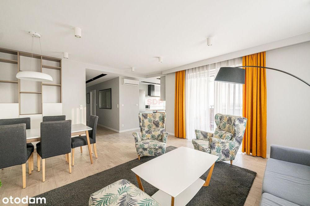 Apartament na 13 piętrze  z widokiem – 4 pokoje z garderobą, tarasem - View 2