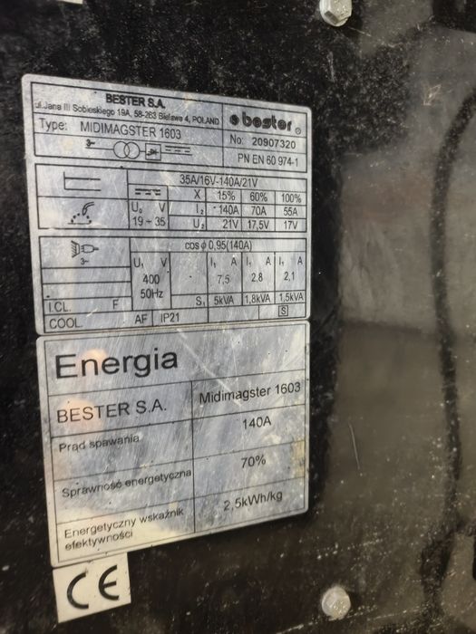 Spawarka midiMAG ster 1603