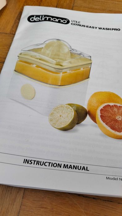Wyciskarka Do Cytrusów Owoców Delimano Joy 800 m