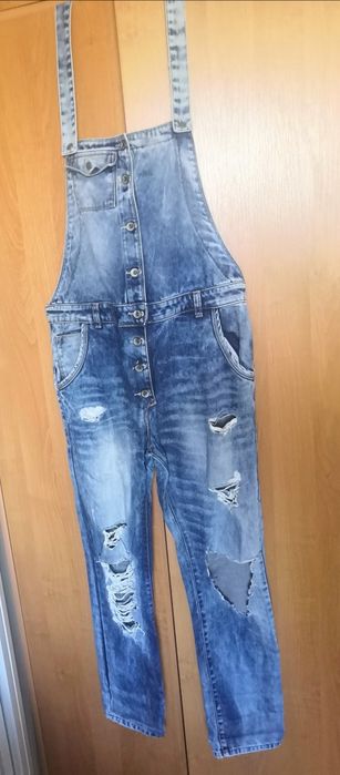 Комбінезон джинсовий жіночий