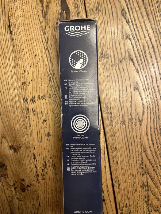 Chuveiro de mão GROHE novo ( cor cool sunrise- dourado)