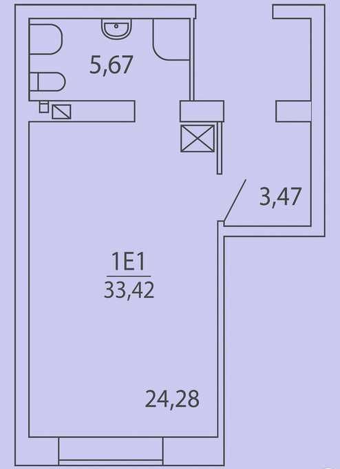 Продам Однокімнатну Квартиру в Новобудові , Газовий Котел