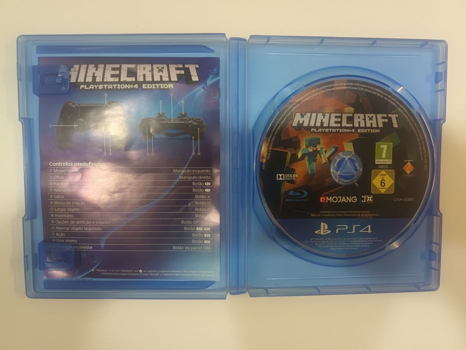 Minecraft Jogo em Português PS4
