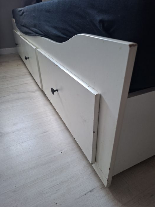 Łóżko rozkładane hemnes