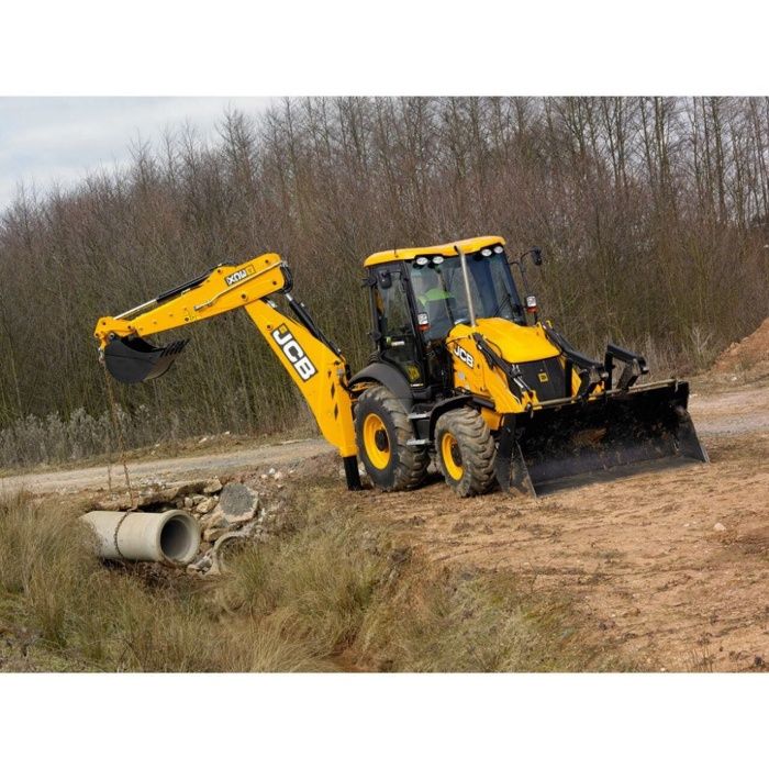 Услуги, аренда экскаватора – погрузчика JCB 3cx, TEREX + гидромолот