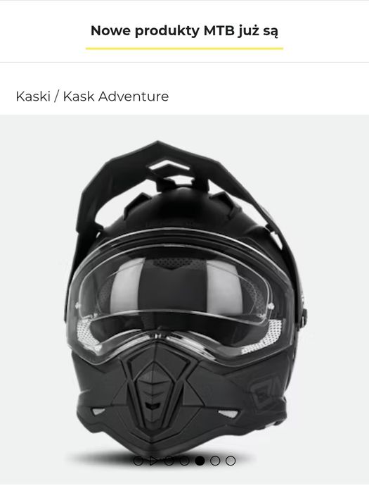 Kask motocross  Mtb nowy