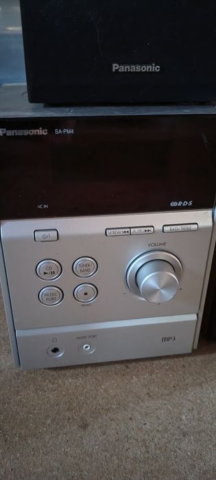 Mini wieża Panasonic z pilotem