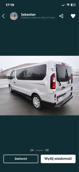 Wynajem busa 9 osób