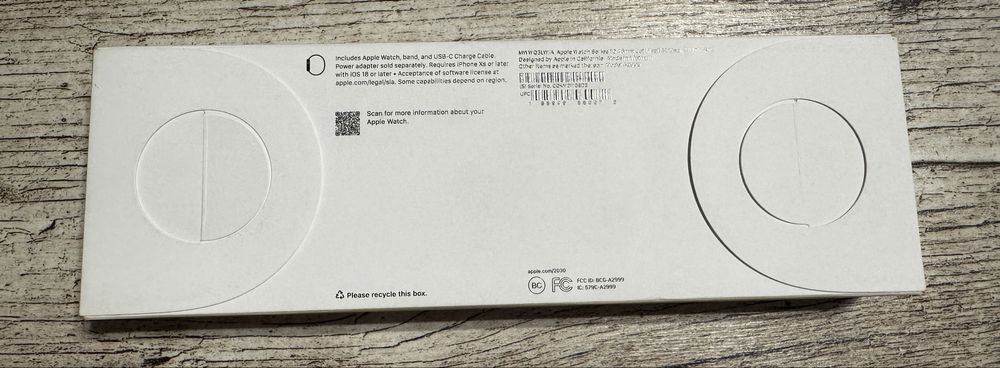 Apple Watch Series 10 GPS, 46mm Jet Black