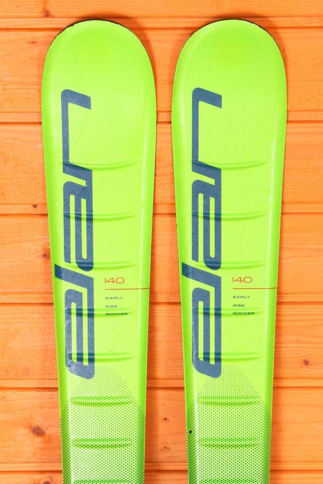 Narty dziecięce Elan Jett 140 cm + Elan 7.5, Rocker, U-Flex, Grip Walk !!!
