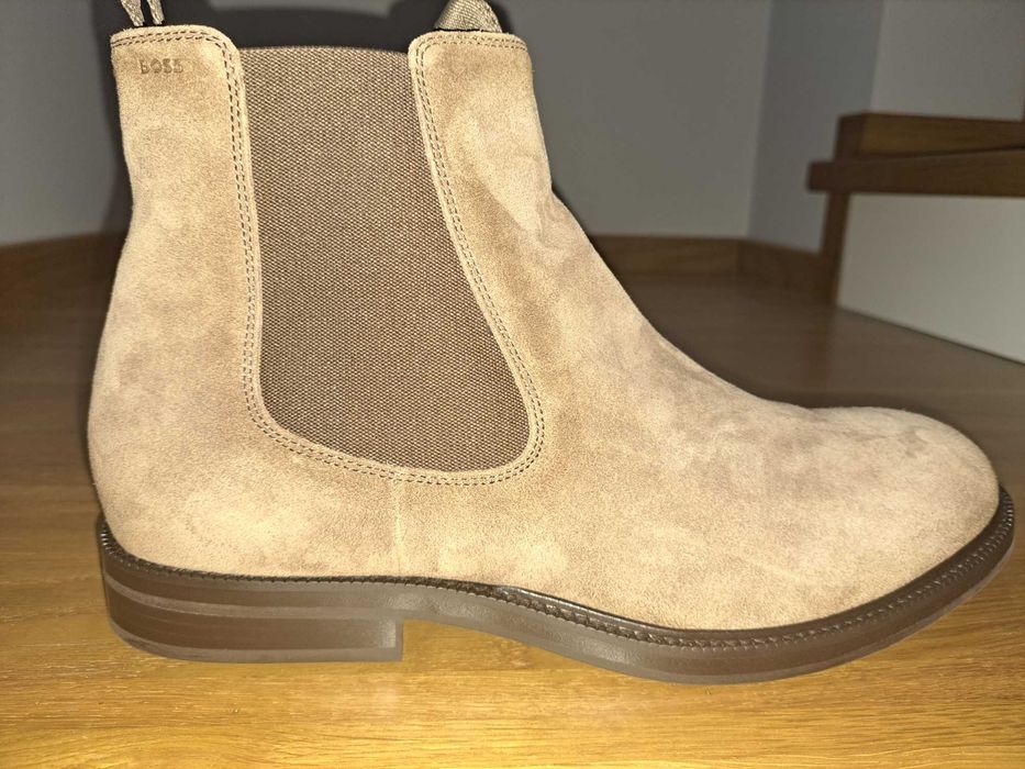 Męskie sztyblety BOSS- made in Italy