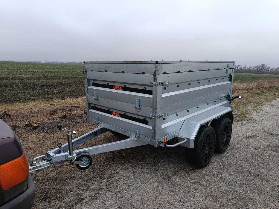 Причіп бортовий. Додатковий борт. Підйомна кришка.