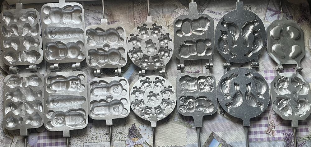 Форма для випічки на газу олімпийский мишка,мишка барні,мішка з шишкою