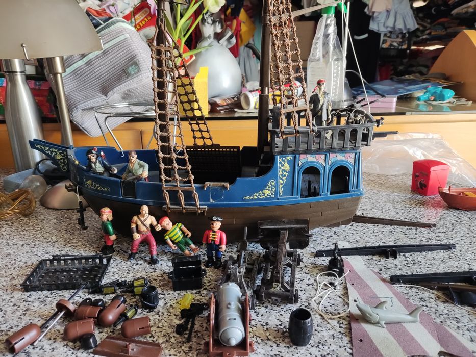 Barco pirata infantil