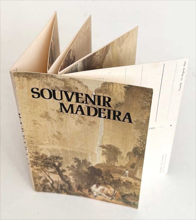 Colecção de 10 Postais SOUVENIR MADEIRA. Anos 70. Como novo.