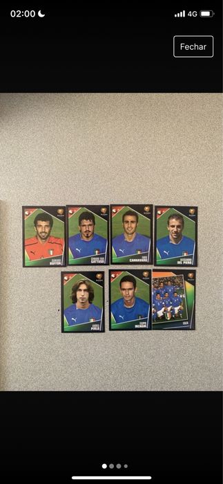 Cromos Euro 2004