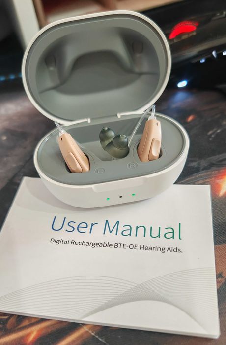 Aparelhos auditivos recarregáveis