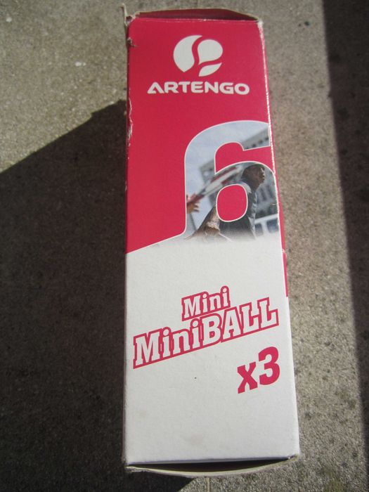 Miniball x3 Artengo mini ténis e ténis de praia