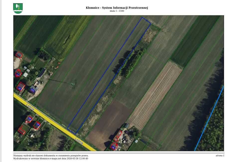 Działka rolno-budowlana w cichej okolicy - Widok 3