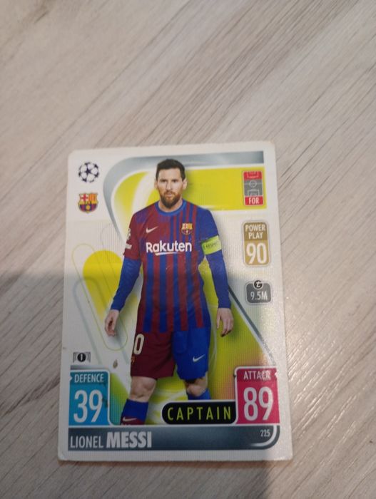 Sprzedam kartę piłkarską Leo Messi