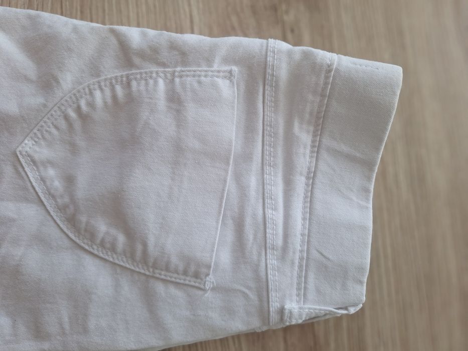 Białe damski spodnie , rozmiar 36/S