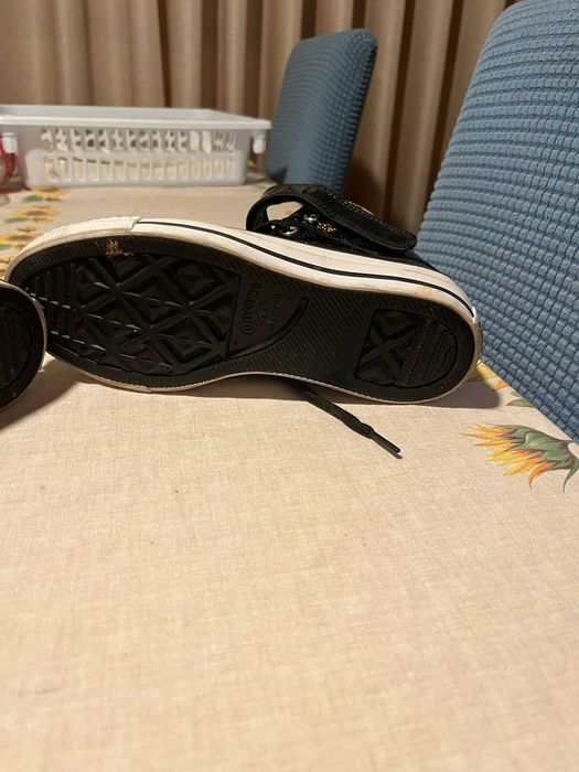 Sapatilha-bota All Star em pele nº 36,5