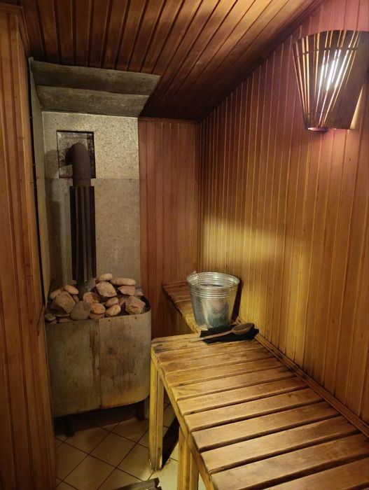 Сауна на дровах.