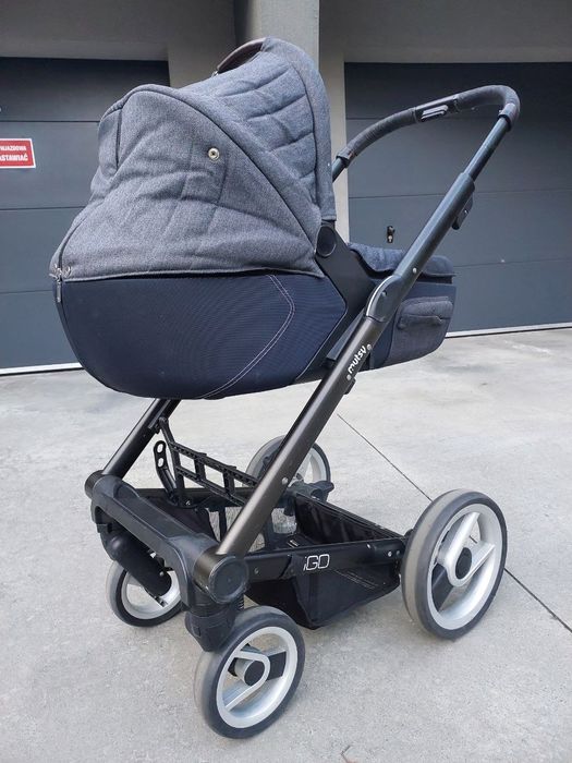 Wózek dziecięcy wielofunkcyjny Mutsy iGo 2w1 + akcesoria | Klasa premium |