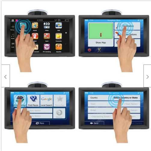 GPS Para camiões/ Autocarros/ Carros Europa 2025  Novidade 9 Polegadas