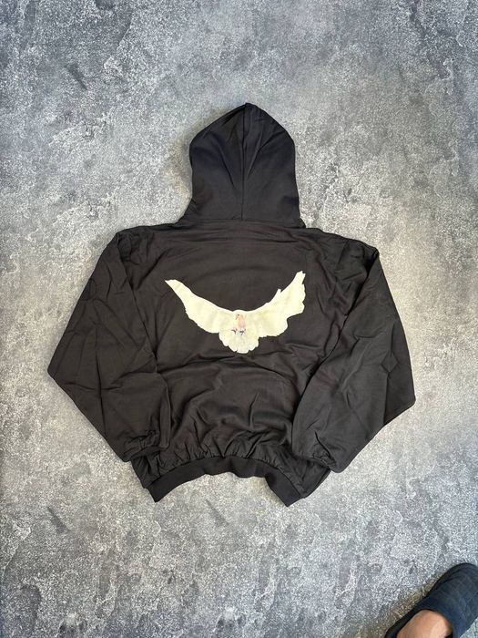 Yeezy GAP BALENCIAGA hoodie dove худі кофта чорна сіра Л М M L худи S