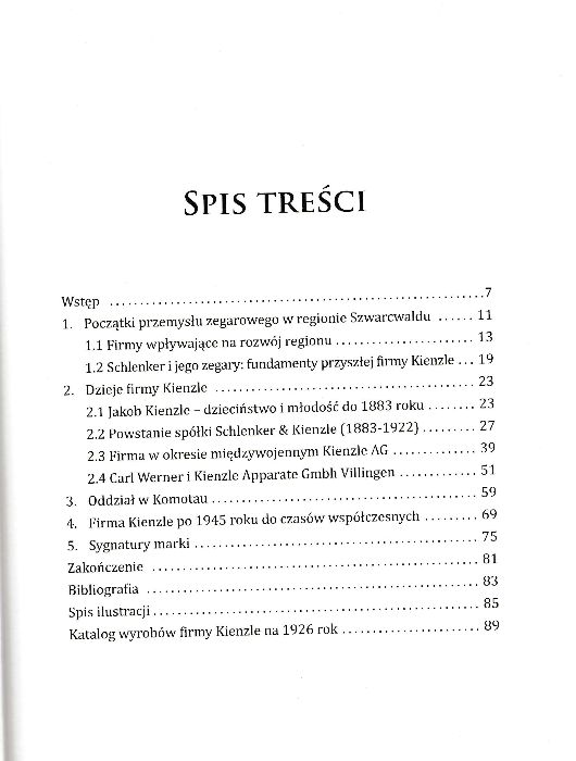 Książki o zegarach - Kienzle zegaromania.com.pl/