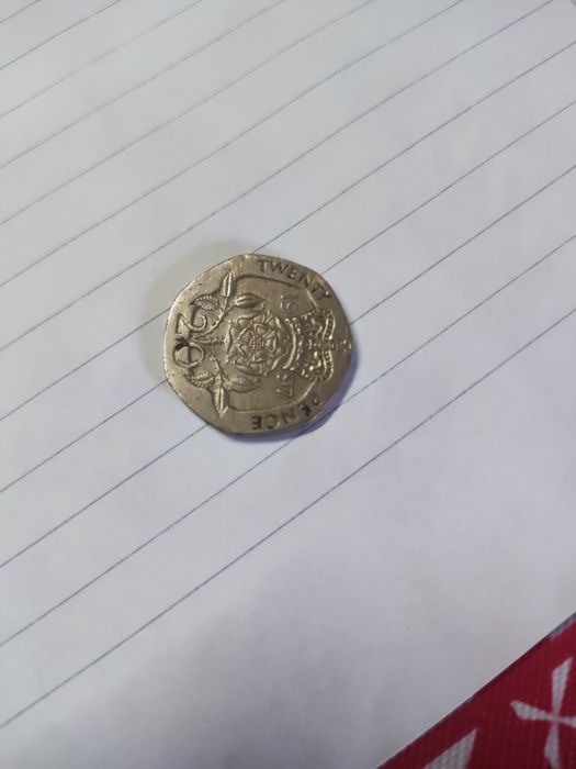 Moeda twenty pence 1997